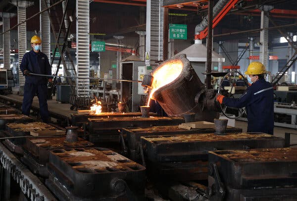 China Is at Heart of Trump Tariffs on Steel and Aluminum - The New York Times